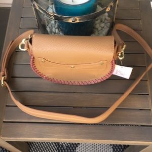 Danielle Nicole Taupe Clover Crossbody